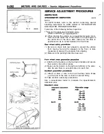 Предварительный просмотр 202 страницы Mitsubishi MOTORS Laser 1991 Service Manual