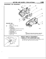 Предварительный просмотр 209 страницы Mitsubishi MOTORS Laser 1991 Service Manual