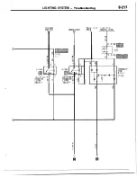 Предварительный просмотр 217 страницы Mitsubishi MOTORS Laser 1991 Service Manual