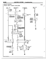 Предварительный просмотр 222 страницы Mitsubishi MOTORS Laser 1991 Service Manual