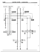 Предварительный просмотр 232 страницы Mitsubishi MOTORS Laser 1991 Service Manual