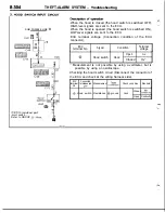 Предварительный просмотр 304 страницы Mitsubishi MOTORS Laser 1991 Service Manual