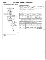 Предварительный просмотр 308 страницы Mitsubishi MOTORS Laser 1991 Service Manual