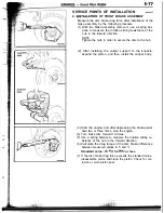 Предварительный просмотр 19 страницы Mitsubishi MOTORS Laser 1993 Service Manual