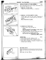 Предварительный просмотр 21 страницы Mitsubishi MOTORS Laser 1993 Service Manual