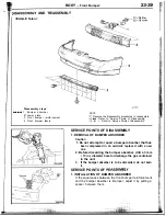 Предварительный просмотр 40 страницы Mitsubishi MOTORS Laser 1993 Service Manual