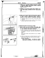 Предварительный просмотр 48 страницы Mitsubishi MOTORS Laser 1993 Service Manual