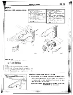 Предварительный просмотр 50 страницы Mitsubishi MOTORS Laser 1993 Service Manual