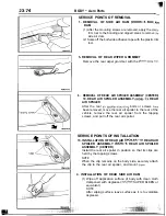 Предварительный просмотр 55 страницы Mitsubishi MOTORS Laser 1993 Service Manual