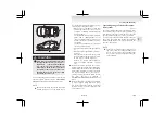 Предварительный просмотр 31 страницы Mitsubishi MOTORS Mirage 2012 Owner'S Manual