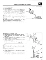 Предварительный просмотр 144 страницы Mitsubishi MOTORS Montero 1984 Service Manual