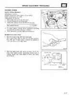 Предварительный просмотр 231 страницы Mitsubishi MOTORS Montero 1984 Service Manual