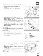 Предварительный просмотр 289 страницы Mitsubishi MOTORS Montero 1984 Service Manual