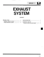 Предварительный просмотр 401 страницы Mitsubishi MOTORS Montero 1984 Service Manual