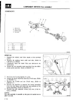 Предварительный просмотр 581 страницы Mitsubishi MOTORS Montero 1984 Service Manual