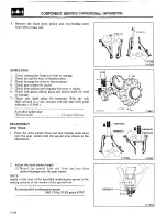 Предварительный просмотр 593 страницы Mitsubishi MOTORS Montero 1984 Service Manual