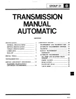 Предварительный просмотр 651 страницы Mitsubishi MOTORS Montero 1984 Service Manual