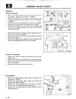 Предварительный просмотр 690 страницы Mitsubishi MOTORS Montero 1984 Service Manual