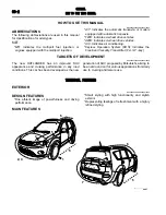 Предварительный просмотр 3 страницы Mitsubishi MOTORS Outlander 2007 Service Manual, Technical Information & Body Repair Manual Data