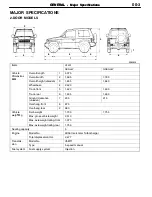 Предварительный просмотр 4 страницы Mitsubishi MOTORS Pajero 2001 Workshop Manual Supplement