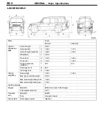 Предварительный просмотр 5 страницы Mitsubishi MOTORS Pajero 2001 Workshop Manual Supplement