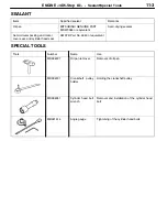 Предварительный просмотр 10 страницы Mitsubishi MOTORS Pajero 2001 Workshop Manual Supplement