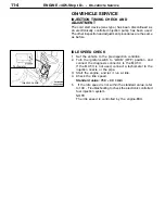 Предварительный просмотр 11 страницы Mitsubishi MOTORS Pajero 2001 Workshop Manual Supplement