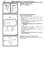 Предварительный просмотр 13 страницы Mitsubishi MOTORS Pajero 2001 Workshop Manual Supplement