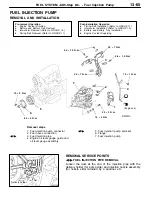 Предварительный просмотр 88 страницы Mitsubishi MOTORS Pajero 2001 Workshop Manual Supplement