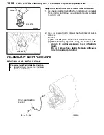 Предварительный просмотр 89 страницы Mitsubishi MOTORS Pajero 2001 Workshop Manual Supplement