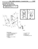 Предварительный просмотр 90 страницы Mitsubishi MOTORS Pajero 2001 Workshop Manual Supplement