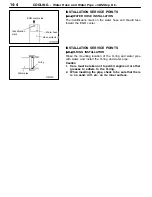 Предварительный просмотр 95 страницы Mitsubishi MOTORS Pajero 2001 Workshop Manual Supplement