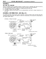 Предварительный просмотр 97 страницы Mitsubishi MOTORS Pajero 2001 Workshop Manual Supplement