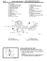 Предварительный просмотр 103 страницы Mitsubishi MOTORS Pajero 2001 Workshop Manual Supplement