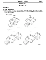 Предварительный просмотр 114 страницы Mitsubishi MOTORS Pajero 2001 Workshop Manual Supplement