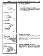 Preview for 13 page of Mitsubishi MOTORS Space Runner 1998 Workshop Manual