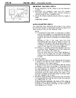 Preview for 48 page of Mitsubishi MOTORS Space Runner 1998 Workshop Manual