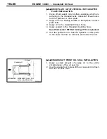 Preview for 60 page of Mitsubishi MOTORS Space Runner 1998 Workshop Manual