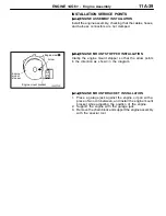 Preview for 73 page of Mitsubishi MOTORS Space Runner 1998 Workshop Manual