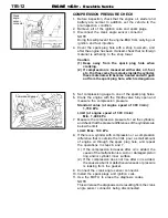 Preview for 86 page of Mitsubishi MOTORS Space Runner 1998 Workshop Manual