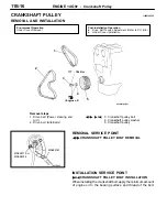 Preview for 90 page of Mitsubishi MOTORS Space Runner 1998 Workshop Manual