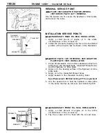 Preview for 98 page of Mitsubishi MOTORS Space Runner 1998 Workshop Manual