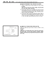 Preview for 234 page of Mitsubishi MOTORS Space Runner 1998 Workshop Manual