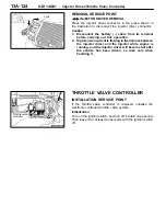 Preview for 242 page of Mitsubishi MOTORS Space Runner 1998 Workshop Manual