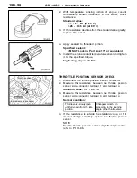 Preview for 338 page of Mitsubishi MOTORS Space Runner 1998 Workshop Manual