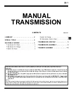 Preview for 445 page of Mitsubishi MOTORS Space Runner 1998 Workshop Manual