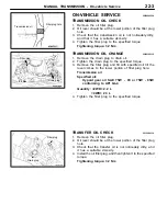 Preview for 447 page of Mitsubishi MOTORS Space Runner 1998 Workshop Manual