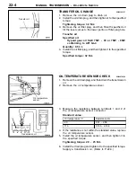 Preview for 448 page of Mitsubishi MOTORS Space Runner 1998 Workshop Manual