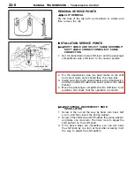 Preview for 450 page of Mitsubishi MOTORS Space Runner 1998 Workshop Manual