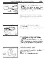 Preview for 457 page of Mitsubishi MOTORS Space Runner 1998 Workshop Manual